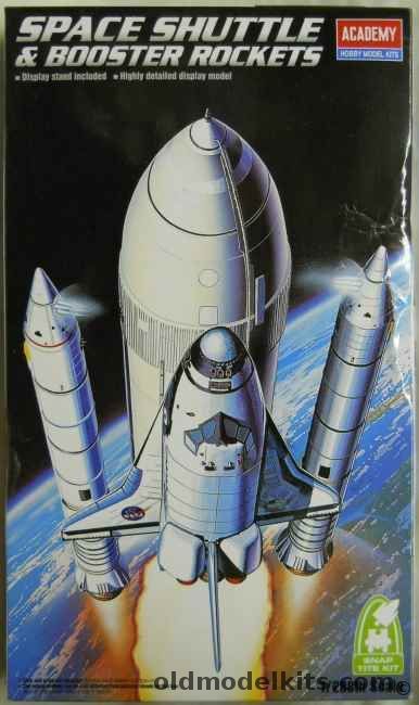 Academy 1/288 Space Shuttle with Boosters and External Fuel Tank, 12707 plastic model kit